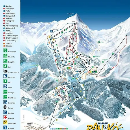 With A Mountain View شقة بانسكو